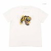 TAILOR TOYO S/S SUKA T-SHIRT EMBROIDERED - TIGER HEAD - TT79391画像
