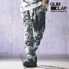 GLIMCLAP Distressed uneven dyeing sweatpants 16-076-GLS-CE画像