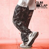 GLIMCLAP Monotone botanical fabric relax pants 16-082-GLS-CE画像