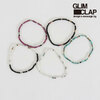 GLIMCLAP 5 pieces natural stone beads bracelet 16-057-GLS-CE画像