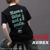 AVIREX Coca-Cola 90'S SMILE T-SHIRT 7834135622画像