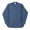 Workers Band Collar Shirt, Broadcloth画像