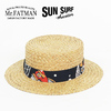 SUN SURF “WAIKIKI REEF” ISLAND BOATER HAT by Mr.FATMAN SS02787画像