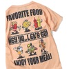 gym master 5.8oz T/CドライFAVORITE FOOD Tee G333728画像