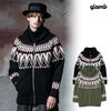 glamb Fair Isle Cross Knit GB0324-KNT14画像