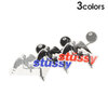 STUSSY 8 BALL SKULL STICKER画像