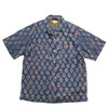 BURGUS PLUS Open Collar Batik Shirt BP24503画像