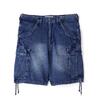 AVIREX M-65 FATIGUE DENIM SHORT PANTS 7833913008画像