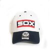 '47 Brand White Sox Double Header Diamond '47 CLEAN UP White x Navy WCDDM06HTS画像