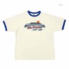 BARNS SLUB RINGER PRINT TEE - MINNESOTA - BR-24231画像