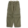 GOLD COTTON WEATHER CLOTH OVER CARGO PANTS 24A-GL42429画像