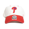 '47 Brand Phillies Double Header Diamond '47 CLEAN UP White x Red WCDDM19HTS画像