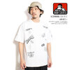 BEN DAVIS SCRIBBLED TEE C-24580023画像