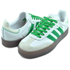adidas SAMBAE W FTWWHT/GREEN/OWHITE IE9105画像