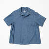 THE CORONA UTILITY CS011S UTILITY FIELD SHIRT Blue Chambray CS011S-24-01画像
