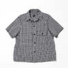 THE CORONA UTILITY CS011S UTILITY FIELD SHIRT Monotone Gingham Check CS011S-24-02画像