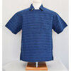 COLIMBO HUNTING GOODS Barkeley Shirt (Indigo Border) ZZ-0304画像