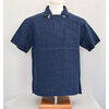 COLIMBO HUNTING GOODS Barkeley Shirt ( Indigo Houndstooth) ZZ-0304画像