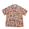SUGAR CANE INDIA MADRAS CHECK PATCHWORKS/S OPEN SHIRT SC39300画像