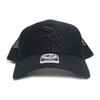 '47 Brand White Sox Flagship Wash '47 MVP Black &times; Black Mesh FLGSW06GWP画像