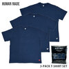 HUMAN MADE 3-PACK T-SHIRT SET画像
