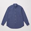 ULTERIOR WASHED C/N CHAMBRAY POPLIN SHIRT ULSH51-HC178-A画像