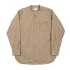Workers Band Collar Shirt, Broadcloth画像