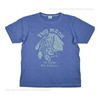 Two Moon no.24223 インディゴ染プリントTシャツ IN GOD WE TRUST 20323画像