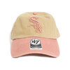 '47 Brand White Sox Canyon Caravan '47 CLEAN UP Khaki&times;Sedona Pink CARVN06GWS画像