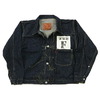 FULLCOUNT WWII Model Brown Cotton Denim Jacket (One Wash) S2107-24画像