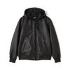 AVIREX LEATHER HOODIE 7834250022画像