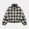 APPLEBUM Ombre Check Jacket Black/White 2420615画像