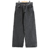 marka WIDE LEG JEANS - faded black - M25A-04PT12C画像