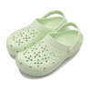 crocs Classic Floral Cut-Out Clog Jade-Tint 210927-3YH画像