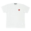 PLAY COMME des GARCONS STUDS RED HEART TEE YX-T074-051画像