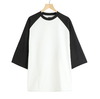 is-ness BALLOON RAGLAN SLEEVE T-SHIRT 1007SSCST01画像