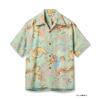 SUN SURF Lot No. SS39414 / RAYON HAWAIIAN SHIRT “THE TRIANGULAR FIGHT”画像