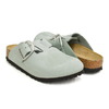 BIRKENSTOCK BOSTON BIG BUCKLE (NARROW) PURE SAGE / NUBUCK LEATHER 1029303画像