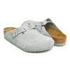 BIRKENSTOCK BOSTON (NARROW) PURE SAGE / SUEDE LEATHER 1029214画像