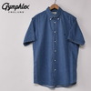 Gymphlex BD SHIRTS DENIM S/S GY-B0244 SDM画像