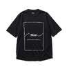 NANGA Dry Mix Frame Logo S/S Tee N2500-1M509A画像