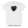 PLAY COMME des GARCONS GARCONS STUD HEART TEE AX-T804-051画像