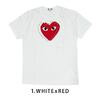PLAY COMME des GARCONS STUD HEART TEE AX-T803-051画像