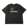 BARNS Pigment Dye 20/- Sunbreeze S/S Print T-shirt CALIFORNIA BR-25296画像