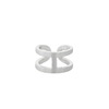 XOLO JEWELRY H with Hair Line Ring XOR112-SILVER画像