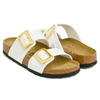 BIRKENSTOCK SYDNEY CUSHION BUCKLE (REGULAR) WHITE / BIRKO-FLOR PATENT 1029452画像