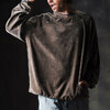 GLIMCLAP Velour fabric pullover -Adjustable hem design- 19-015-GLA-CF画像