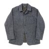 Workers Jacket Wool Cotton Tweed画像