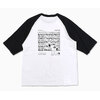 BEN DAVIS Print & EMB 1/2 Raglan C-25580053画像
