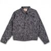 graphzero GZ-SKGJ1ST-BKGY JEAN JACKET -WWⅡ 1ST- 綛染め BKGY画像